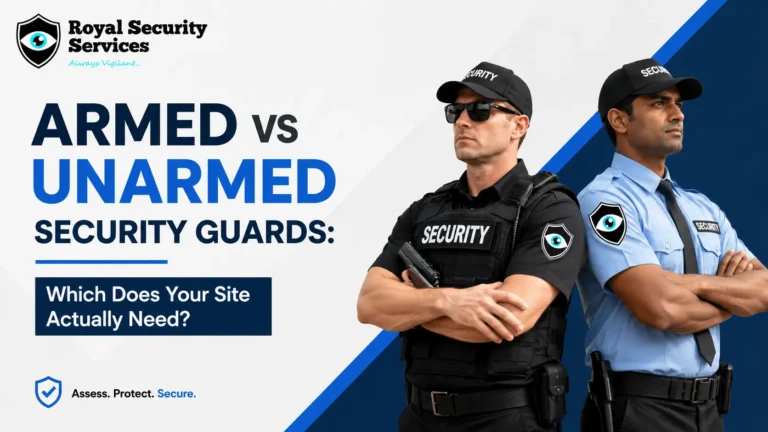 Armed Vs Unarmed Security Guards