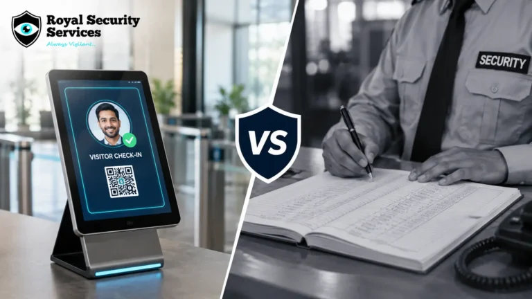 Visitor Management Systems vs Manual Registers: Corporate Security in 2026